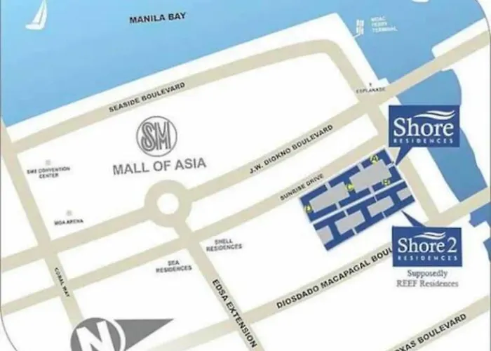 Pasay Moa Bay Shore Residences Dynastel Staycation 1828 4*